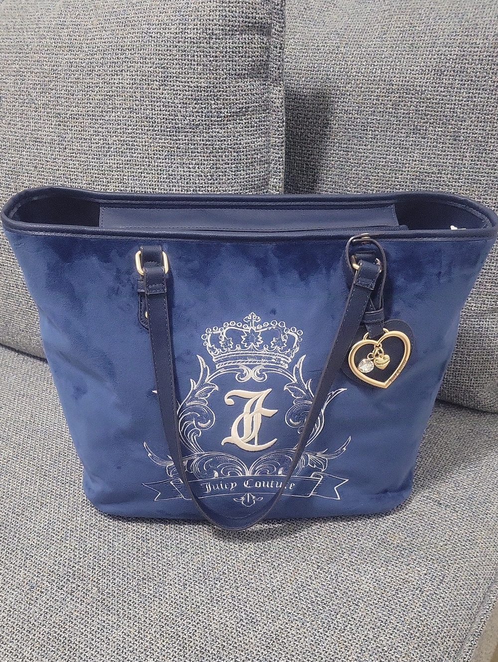JUICY COUTURE Need More Juicy Tote in Regal Blue - Picture 4 of 16